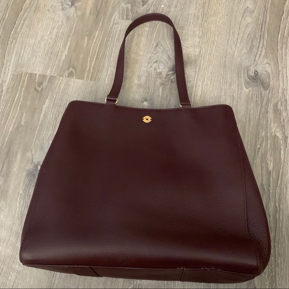 Dagne Dover Handbags - Dagne Dover allyn tote - large onyx blood